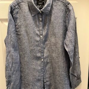 Jones New York Linen Shirt